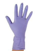 Перчатки нитриловые сиреневые