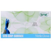 Перчатки нитриловые голубые SFM-GRI